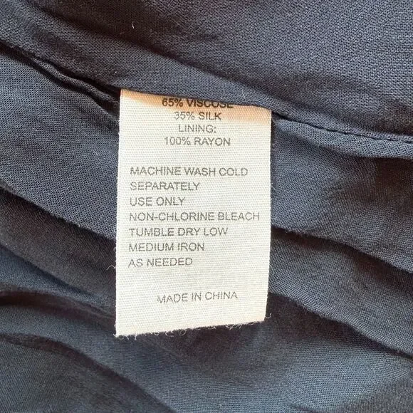 NEW Trovata Birds of Paradis Silk-Blend Gia Dress in Wild Hibiscus Print Size XS - Picture 10 of 15